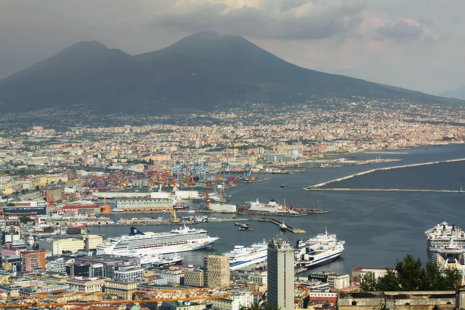 Naples view for the guide Da Pontecorvo a Spaccanapoli a piedi
